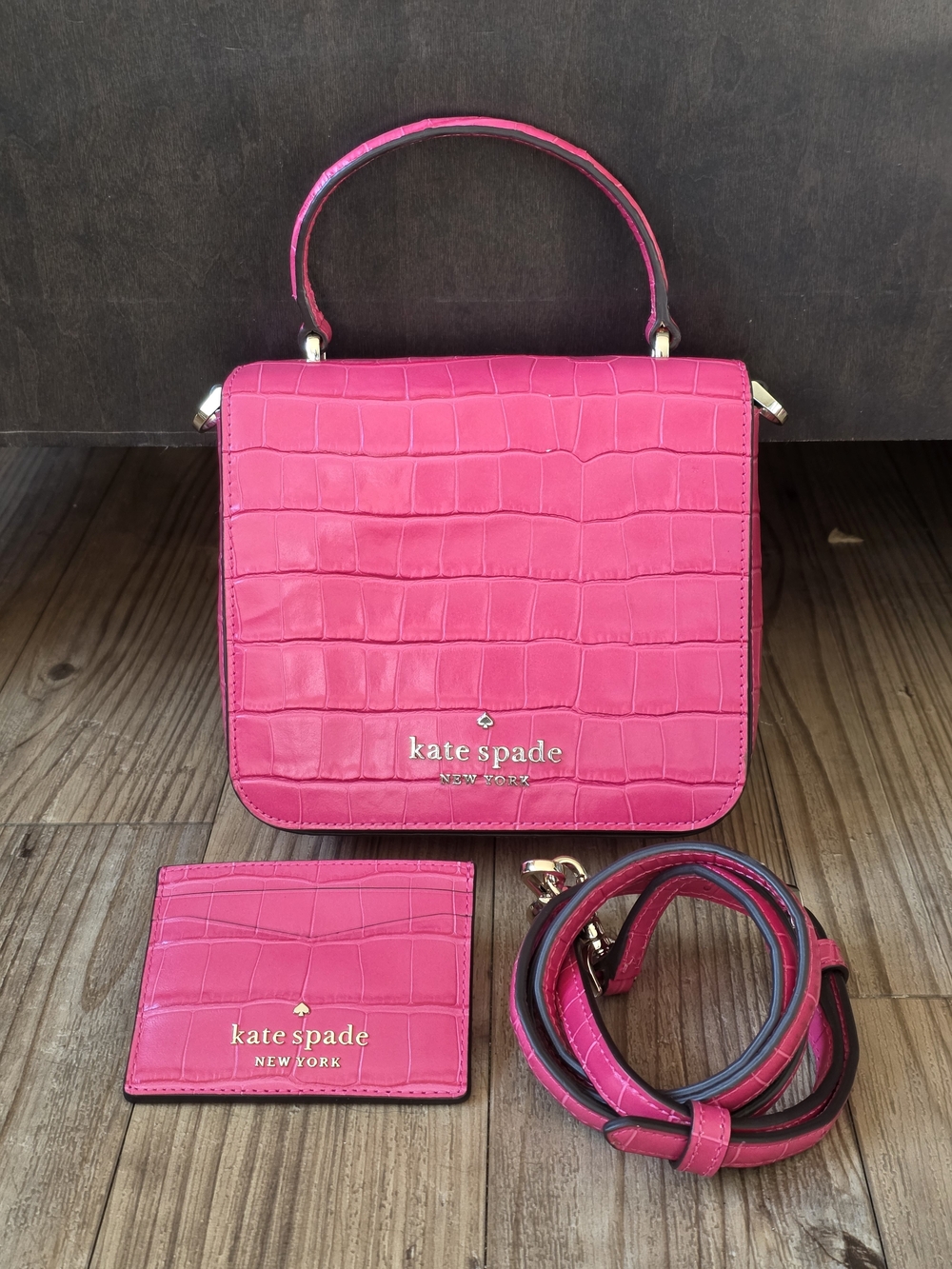 Kate Spade New York Staci Square Crossbody + Slim Card